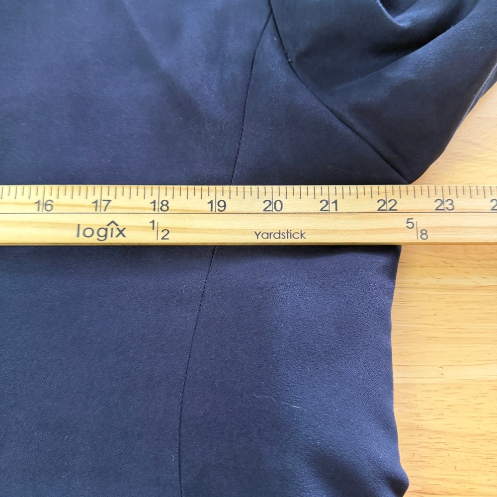 Lauren Ralph Lauren SUEDE Blazer Mens 44R  Sport Coat Suit Jacket Navy Blue Dogs - Picture 7 of 14